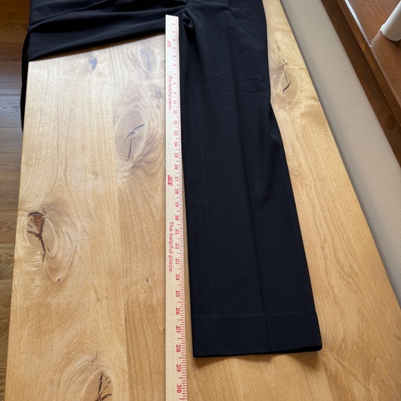 RALPH LAUREN BLACK LABEL WOOL BLD CAREER PANTS STRAIGHT LEG CLASSIC DESIGNER 2 - Picture 8 of 10